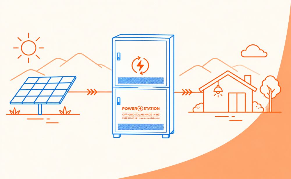 Off Grid Solar Battery Sizing Article